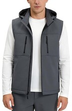 KVE Men's Windproof Breathable Sleeveless Vest Lightweight 4-Way Stretch Soft...
