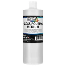 U.S. Art Supply Gloss Pouring Effects Medium - 16-Ounce/Pint