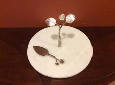 Michael Aram Botanical Leaf Cheese Board w/ Knife