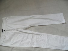 BROOKS BROTHERS beautiful jeans white size 12 / 44 JAMIE FIT TOP GSA919