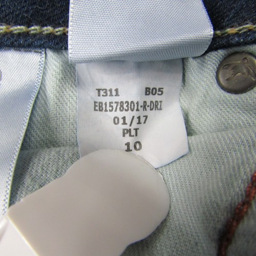 Eddie Bauer Jeans Women's Size 10 Slightly Curvy Boot Cut Blue Stretch Denim - Picture 9 of 15