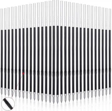 30 Piece Ink Pen Ballpoint Pen Refills Ballpoint Black for Retractable Pens Off