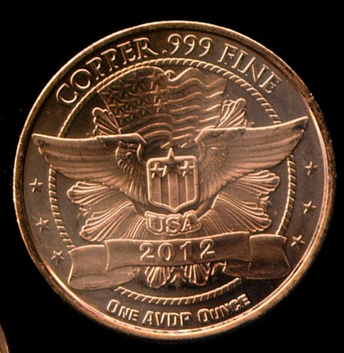 TRES 1 OZ. RONDAS DE COBRE .999 FINAS (G7378/9) MERCURIO, LINCOLN, WALKING LIBERTY - Imagen 6 de 6