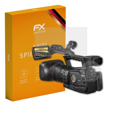 atFoliX 3x Panzerfolie für Canon XF305 Schutzfolie matt&stoßfest Folie
