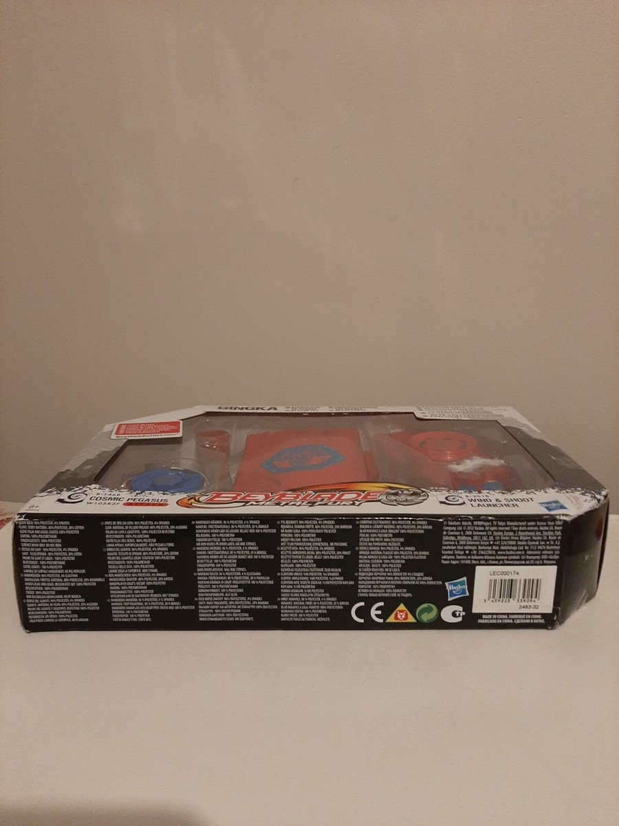 Toupie Beyblade Hasbro Metal Fury – B-146 Cosmic Pegasus – Avec Lanceur