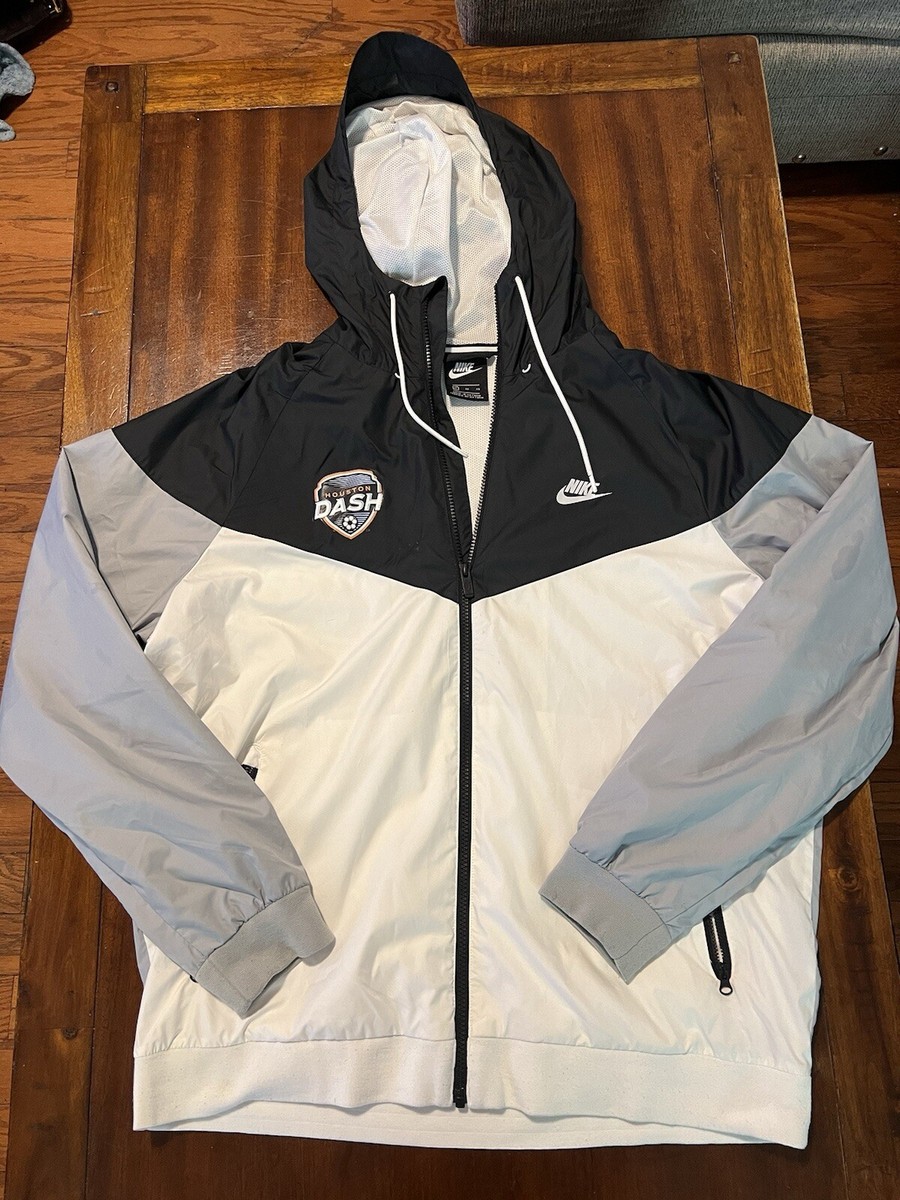 Nike Women's Windrunner Jacket XL Black/White/Gray Colorblock