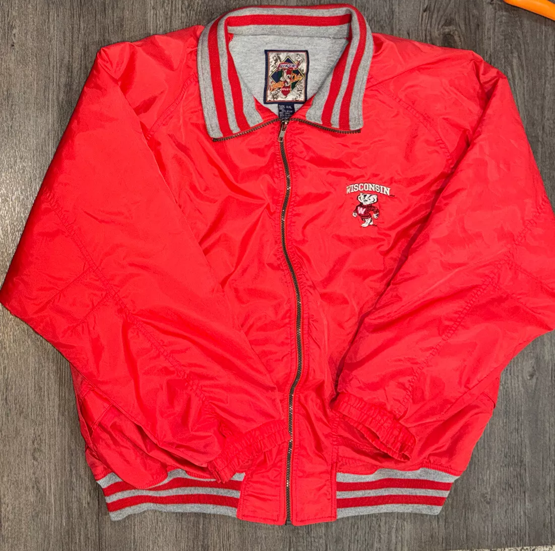 Vintage Jacket Men s Size XXL Wisconsin Badgers Varsity Jacket 90s