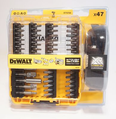 DeWalt DT70704 Bit-Set 47-tlg. im Tough Case inkl. Schutzbrille neu OVP