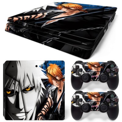 Bleach Anime For PS4 Playstation SLIM Skin Aufkleber Schutzfolie