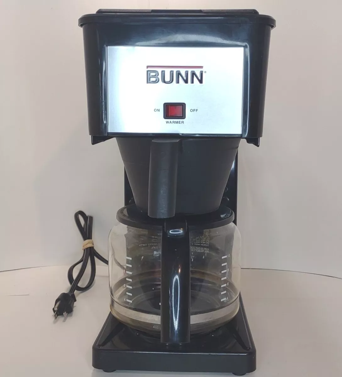 Bunn GRB Velocity Brew 10-Cup Home Coffee Brewer Black