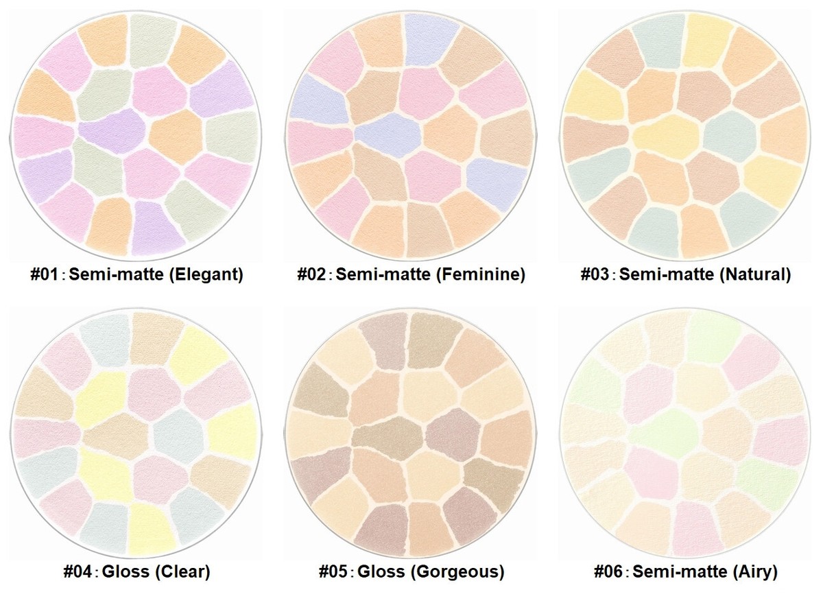 Elegance Paris Face Powder (Auto-nuance Luxurious) (Case & Refill
