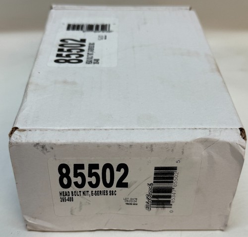 Edelbrock 85502 E-Series Cylinder Head Bolt Kit For Chevy Small Block ...