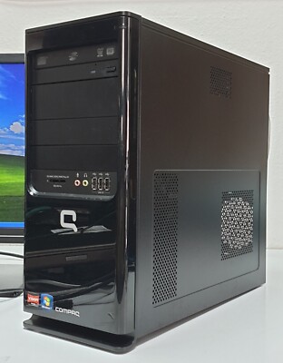 HP Compaq Windows XP PC DVD Computer Athlon 2x 2,80 GHz 4GB 160GB Klassiker VGA