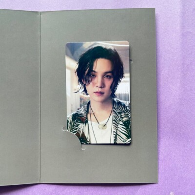 SUGA BTS D-DAY Agust D Photo Card JPFC POB Solo Album SUGA BTS D-DAY Agust D Photo Card JPFC POB Solo Album