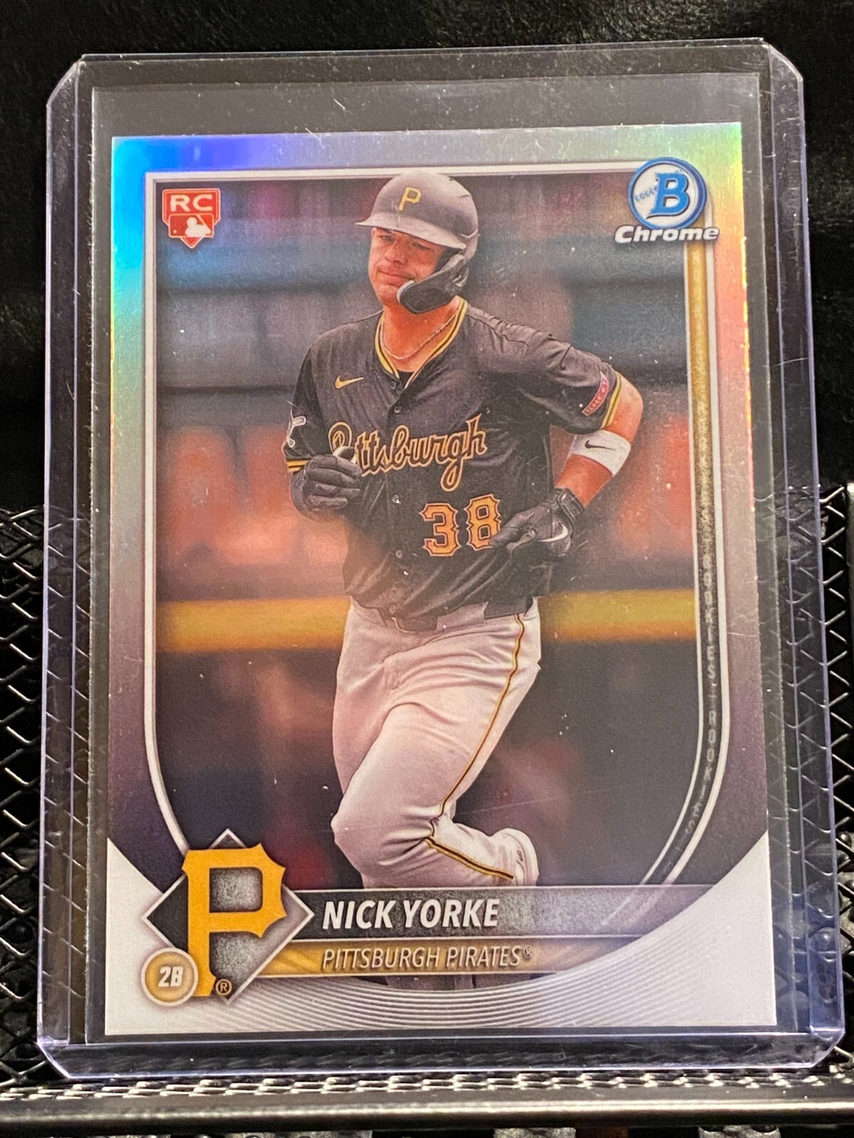 Nick Yorke  2025 Bowman - Red Rookie Redemption  - #97 Pirates