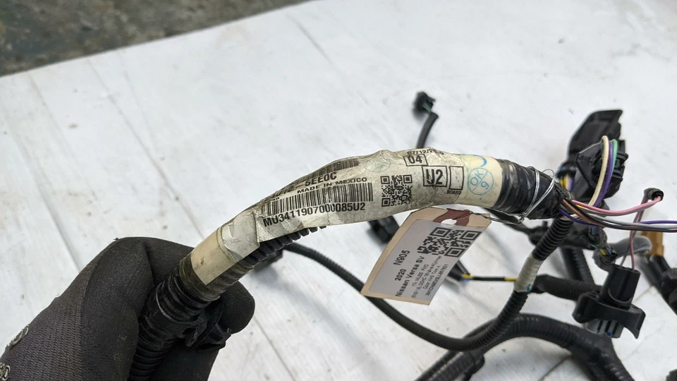 Arnés de cableado para sala de motores 24012-5EE0C 2020 Nissan Versa 21 2022 ver descripción Foto 4 de 4