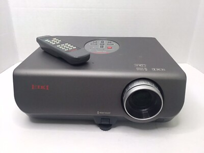 Eiki EIP-2500 Lumen DLP Projector Gray With Carry Bag