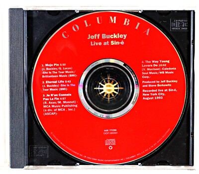 Jeff Buckley - Live at Sin-É (CD 1993) 98707729621 | eBay UK