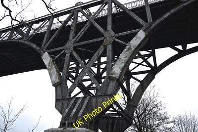 Foto 6x4 viktorianische Ingenieurbau Hollinfare Warburton Mautbrücke, Bau c2014