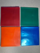 39 CD DVD Disc B-G-R-O Plastic Sleeve Bag Envelope with Flap Thin 39 Microns