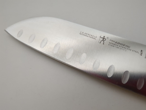 J.A. HENCKELS INTERNATIONAL FINE EDGE GERMAN STAINLESS KNIFE 31428-140 (KH1 - Picture 3 of 9