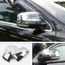 For 2011-2021 Jeep Grand Cherokee Chrome Exterior Rear View Mirror Cover Trim 2p