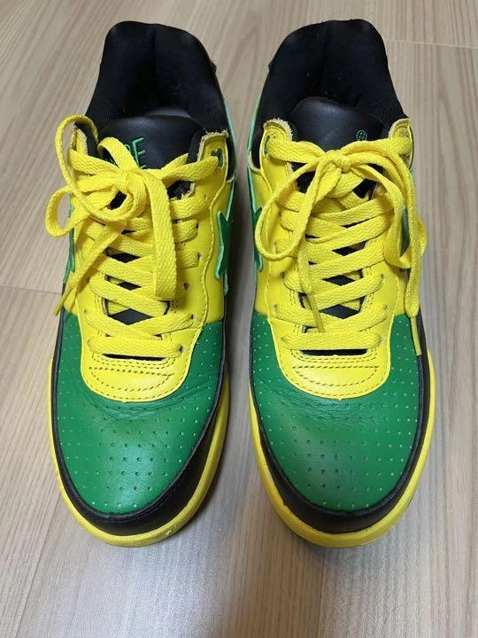 A Bathing APE Bapesta Roadsta Gleen Yellow Shoes US9 without Box