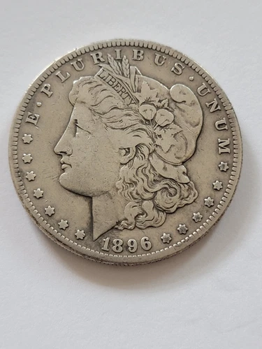 🌟 1896-S  *SCARCE DATE*  Morgan Silver Dollar in NICE VF Condition -XEUI