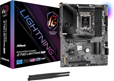 ASRock Z790 Lightning Wifi Phantom Gaming LGA1700 Z790 DDR5 ATX Brand New