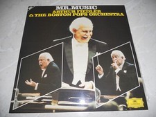 Arthur Fiedler & The Boston Pops "Mr Music" 1979 G/F Dbl LP S&S Oz DG 2721229 NM