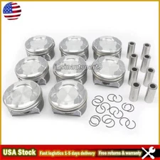 8 of Set M278 Pistons Φ92.9/24mm For Benz W166 W221 W222 4.6L 4.7L A2780302317