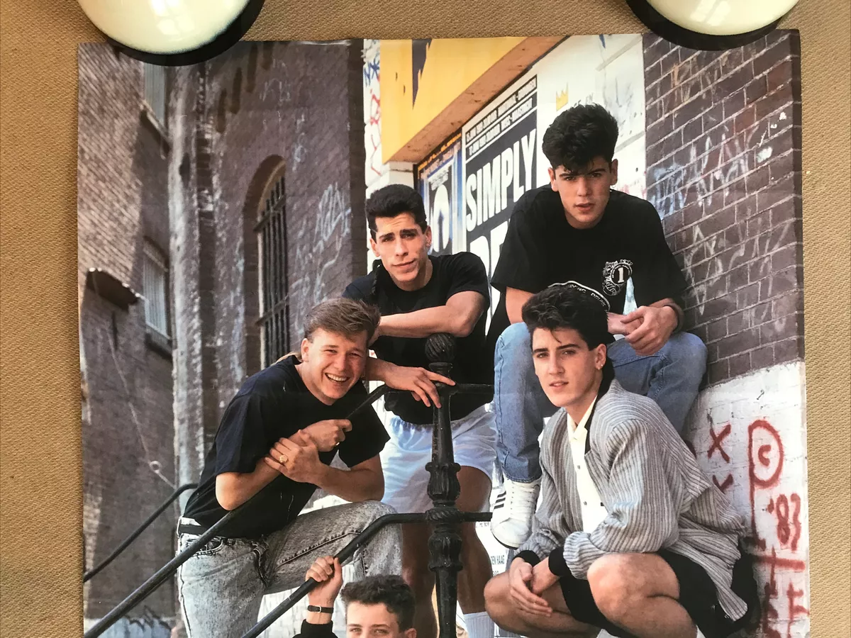 New Kids On the Block Group Poster – HeatherDawn14 LLC