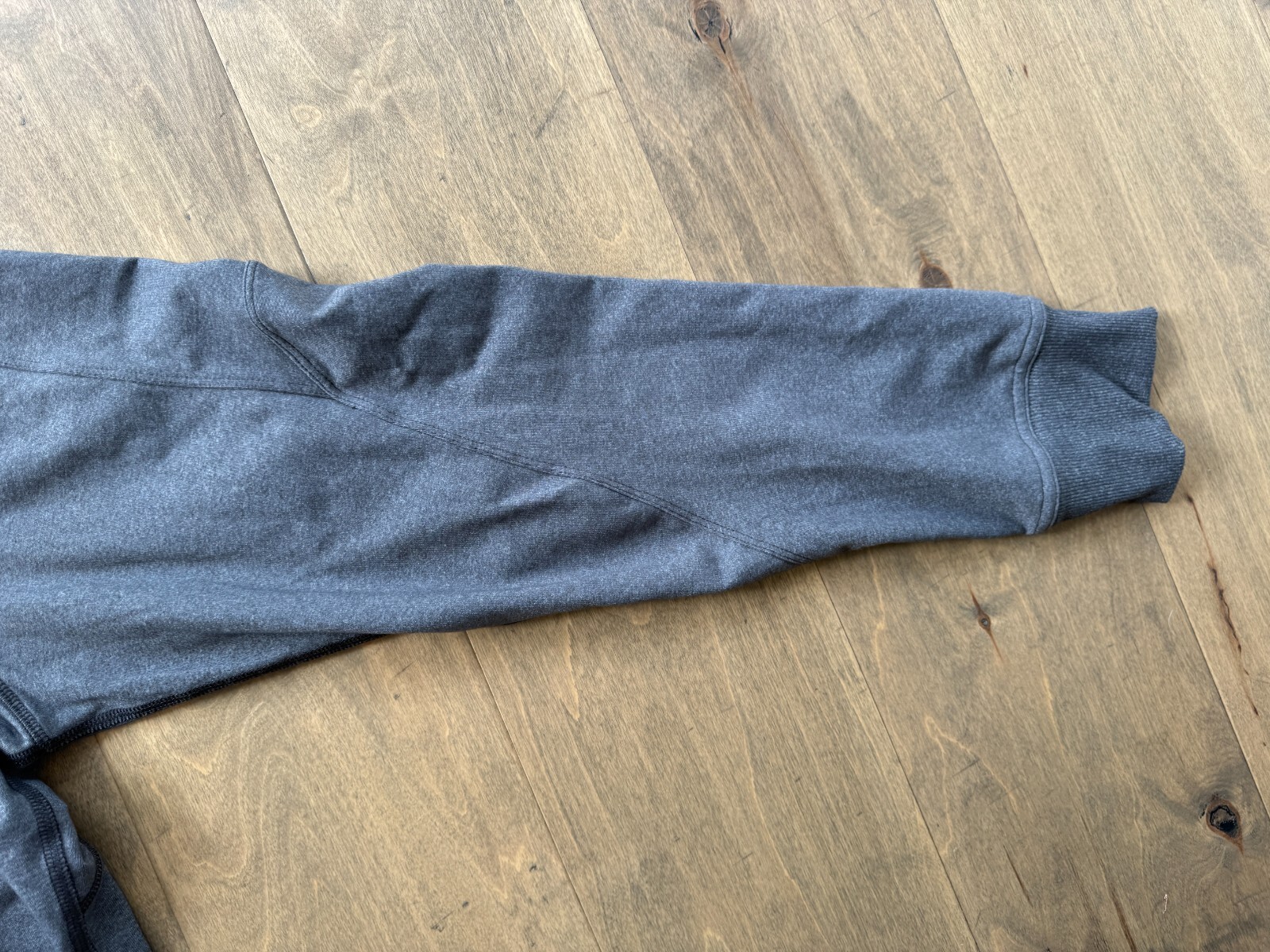 Lululemon Training Jacket Full-Zip Heathered Dark… - image 5