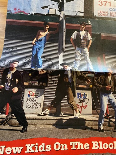 Jonathan Knight, New Kids on the Block, Double Two Page Centerfold Poster - Picture 2 of 2