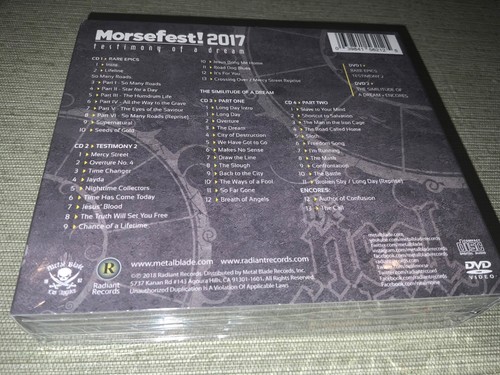 18-CD/DVD Box Lot Neal Morse Live Morsefest! 2014 2015 2017 ? Testimony *NEW* SS - Picture 7 of 7