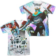 Voltron Legendary Defender "Team" Dye Sublimation T-Shirt