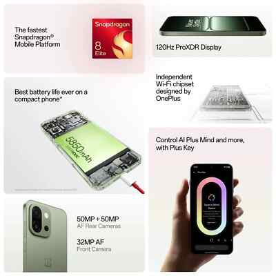 OnePlus 13s Factory Unlocked Dual SIM 12GB RAM 256GB Storage