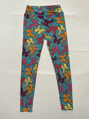 LuLaRoe 4th Birthday Blue Leggings One 