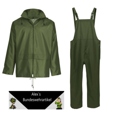 Bullstar Regenjacke Nässeschutzjacke Windjacke Regenschutzjacke Basic GRÜN