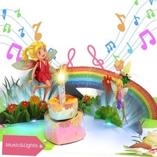 Birthday Cards, Musical Birthday Cards with Lights, 3D Pop Up Birthday Cards ...