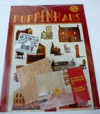 Del Prado Puppenhaus rote Serie Heft 76 / NEU / OVP / Maßstab 1:12 / Spielhaus