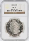 1880-S Morgan Silver Dollar NGC MS63 S$1 San Francisco Minted No Reserve