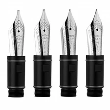 2025 1-4Pcs Majohn P136 Fountain Pen Choose Nib Spare EF/F/M/1.1 No Ink Skipping