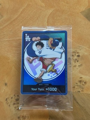 One Piece x Dodgers Giveaway Card (Sealed)