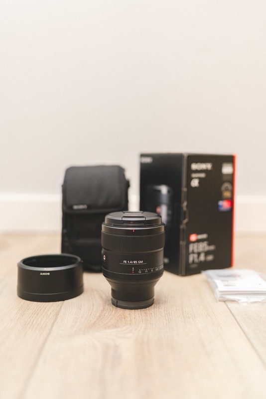 Sony SEL85f14gm, G Master FE85mm f1.4 GM, Mark 1, filter thread(77mm)