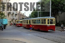 35mm Slide USSR RUSSIA Ukraine Odesa Tram Strassenbahn 1732 c1978 Original