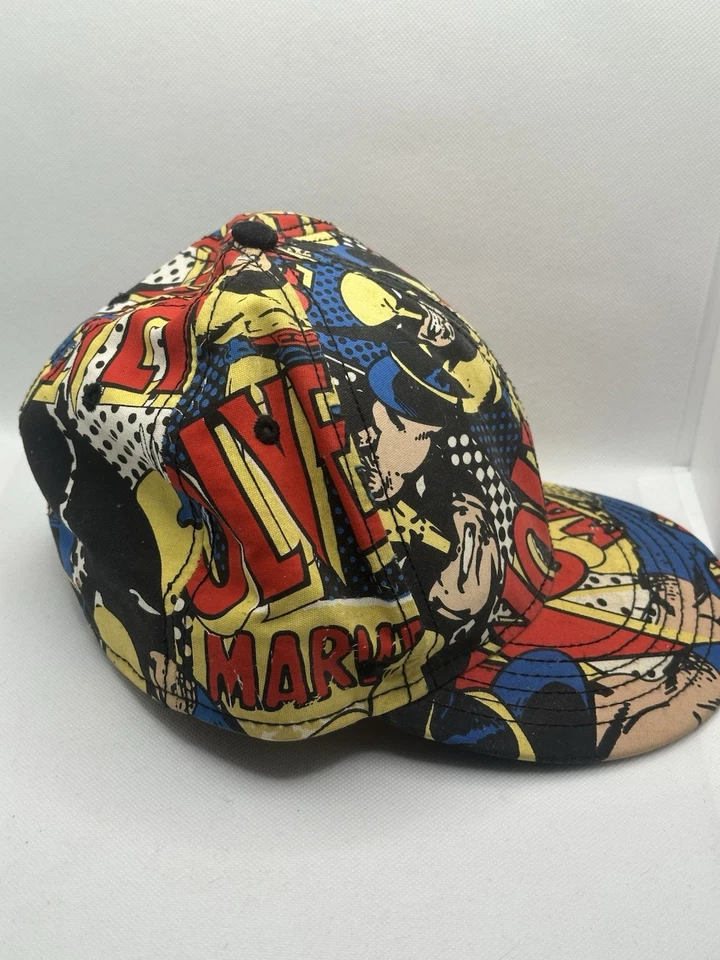 Marvel Wolverine AOP Bioworld Hat Small / Medium 2009 All Over Print Cap (H1) - Image 3 of 4