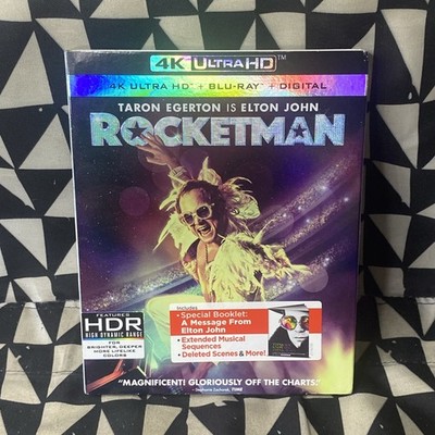 Rocketman 4K Ultra HD Blu-ray Movie Taron Egerton As Elton John