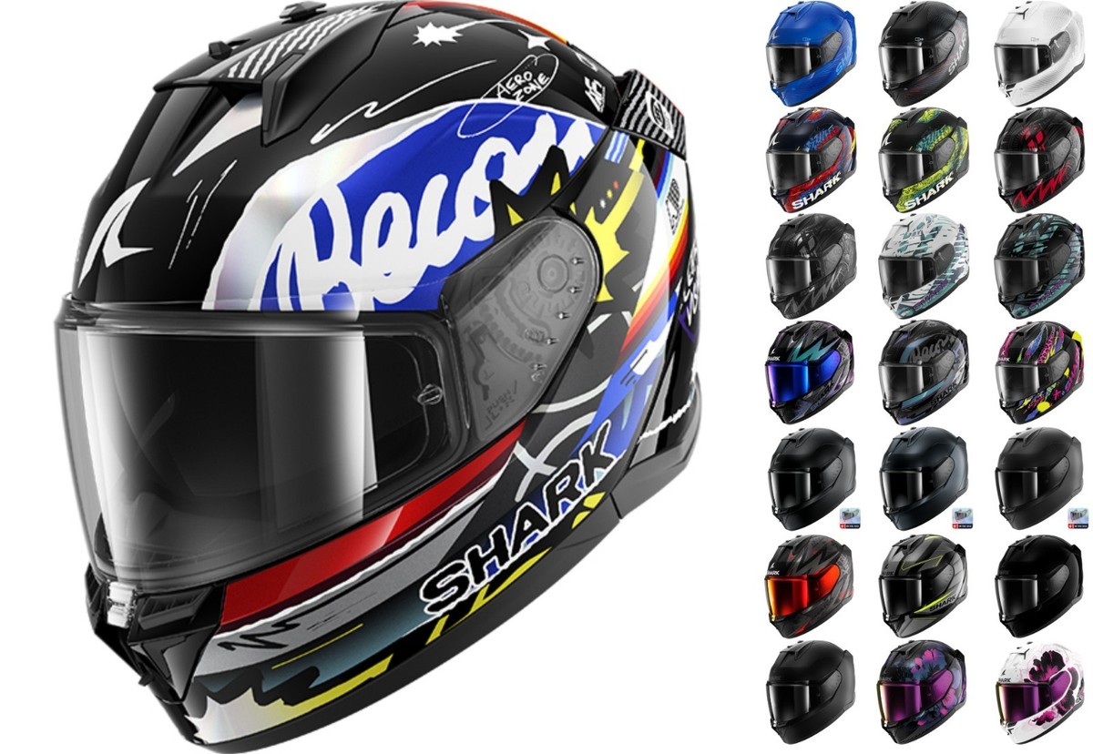 SHARK D-SKWAL 3 Motorbike 2026 Helmet ECE 22-06 Internal Sun Visor