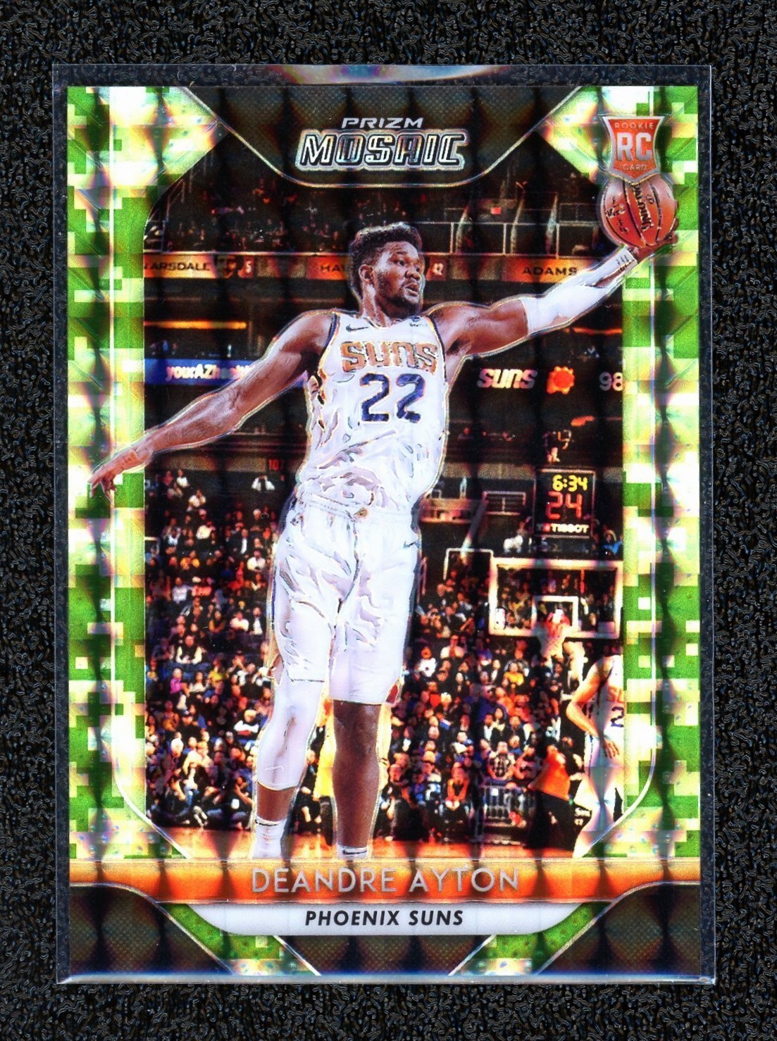 2018-19 Panini Prizm Mosaic DeANDRE AYTON CAMO RC Rookie 22/25 JERSEY NUMBER!